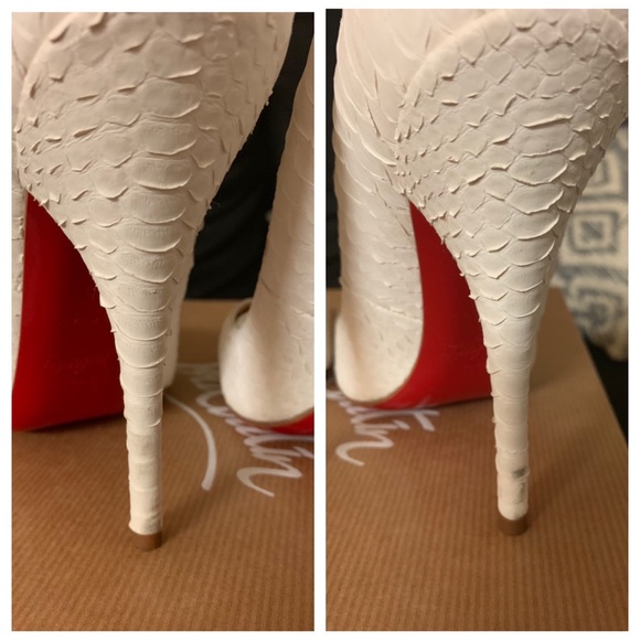 Christian Louboutin Batignolles 120 Python Pumps - Picture 3 of 8